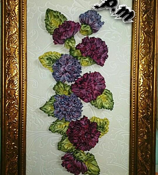 عکس نقاشی گل میخک