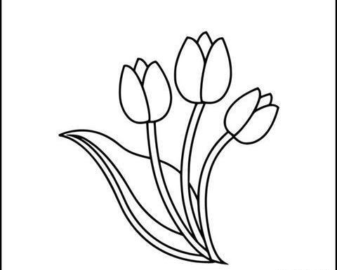 نقاشی عکس گل کودکانه