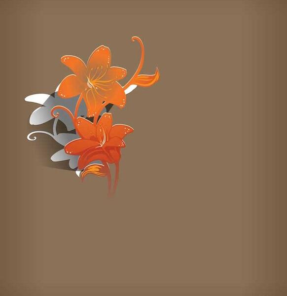 عکس نقاشی در مورد گل زعفران