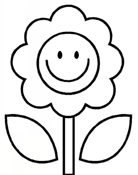 عکس نقاشی دسته گل برای کودکان