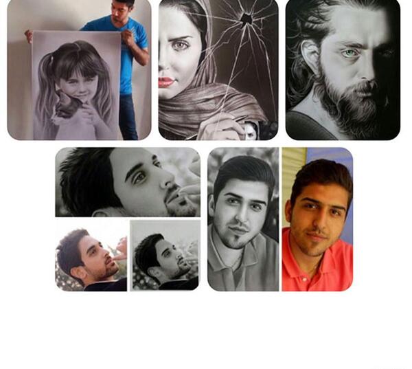 عکس نقاشی سیاه قلم بهتر است یا رنگ روغن