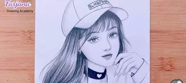 عکس نقاشی سیاه قلم برای رفیق