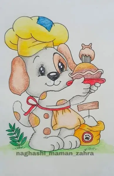 عکس نقاشی خرگوش سخت سیاه قلم
