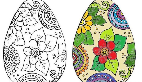 عکس نقاشی کودکانه دخترانه برای رنگ آمیزی