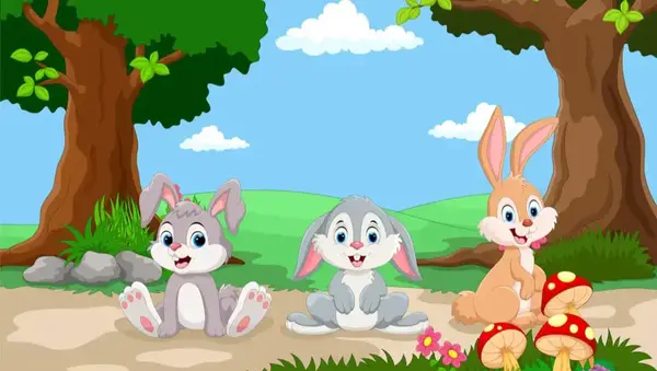 عکس نقاشی کودکانه مزرعه هویج