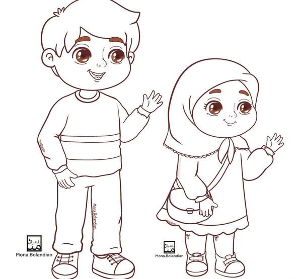 عکس نقاشی کودکانه برای هفته وحدت