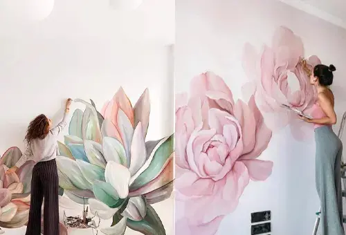 عکس نقاشی ساختمانی مدرن