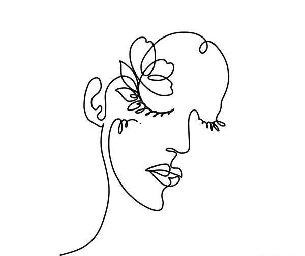 عکس نقاشی خط خطی مدرن