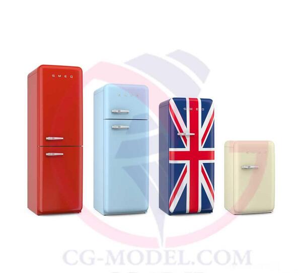 عکس نقاشی کودکانه یخچال ساید