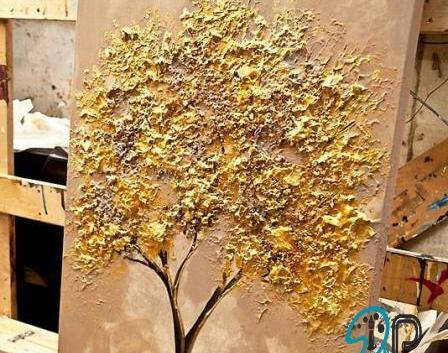 عکس تابلو نقاشی مدرن و برجسته