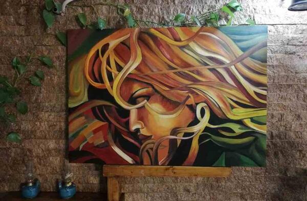 عکس نقاشی های مدرن با مداد رنگی