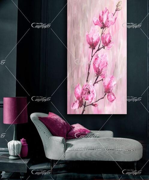 عکس مدل نقاشی گل مدرن