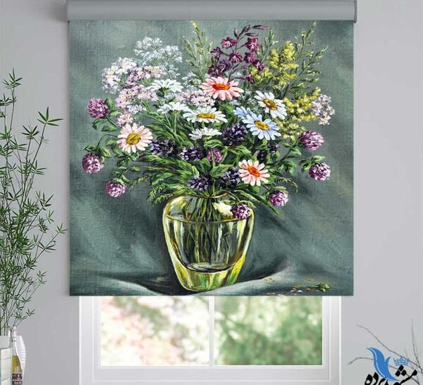 عکس مدل نقاشی گل مدرن