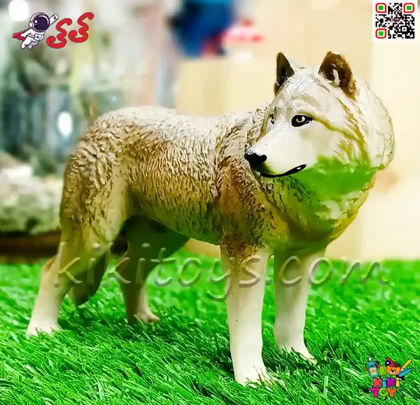 عکس نقاشی کودکانه گرگ و گوسفند