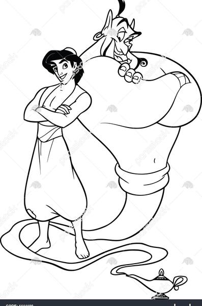عکس نقاشی غول کودکانه ساده