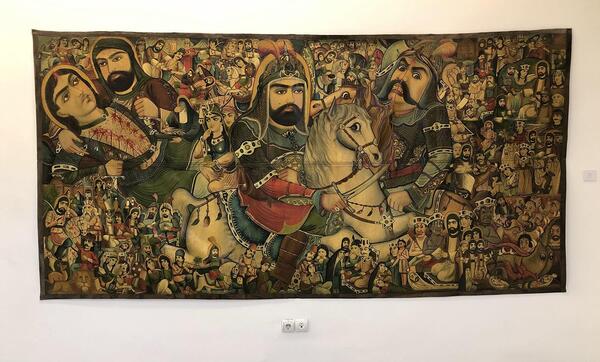 عکس نقاشی کودکانه نماز ظهر عاشورا