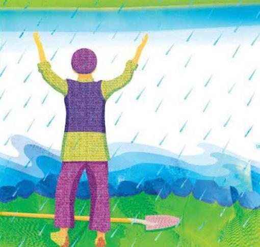 عکس نقاشی در مورد زیبایی های ظهور امام زمان کودکانه