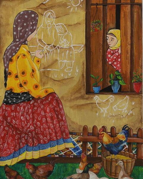 عکس نقاشی کودکانه ژاپن