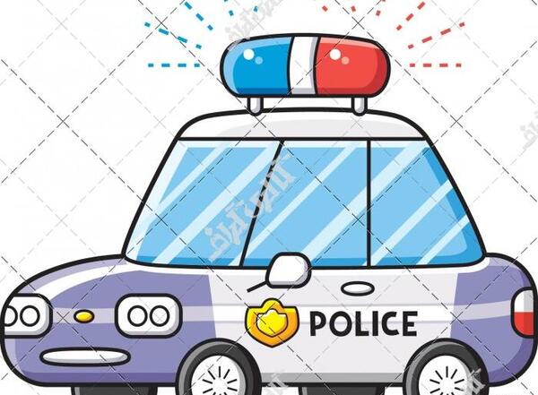 عکس نقاشی کودکانه پلیس راهنمایی