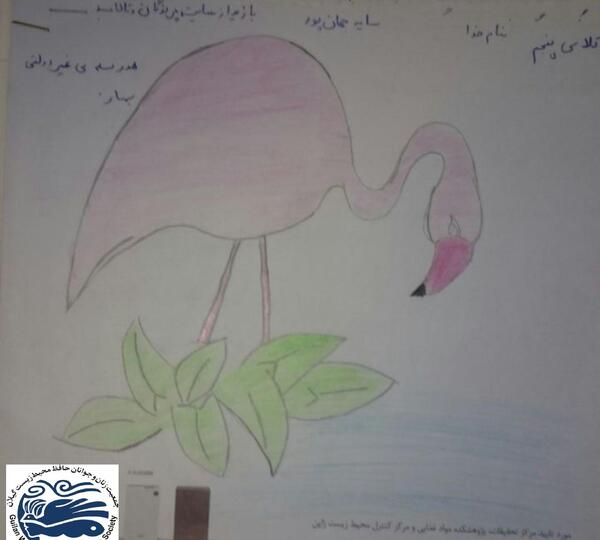 عکس نقاشی کودکانه آبهای زیرزمینی