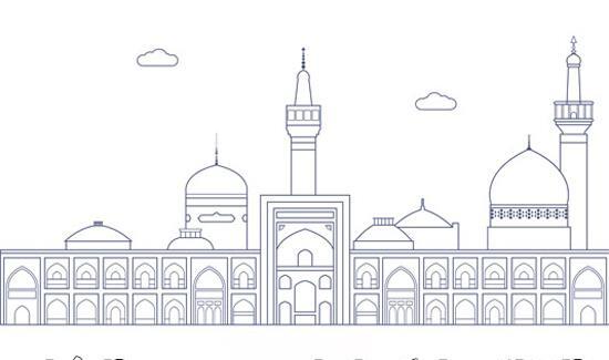 عکس نقاشی کودکانه امام رضا و آهو