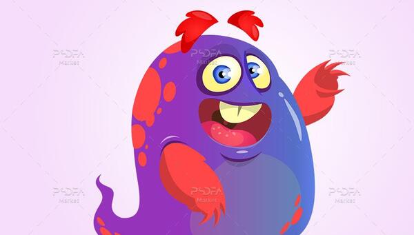 عکس نقاشی هیولای فانتزی