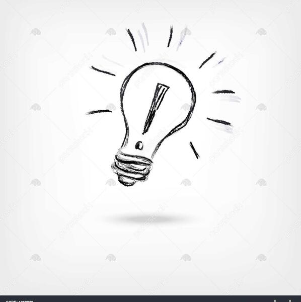 عکس نقاشی فانتزی روی لامپ