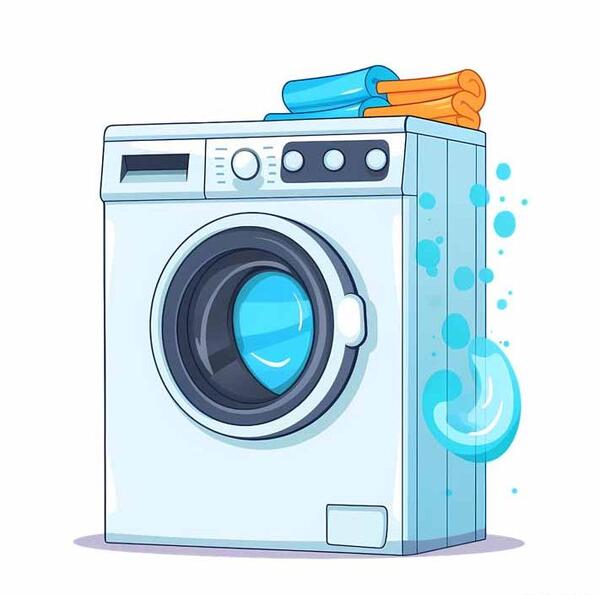 عکس نقاشی فانتزی ماشین لباسشویی