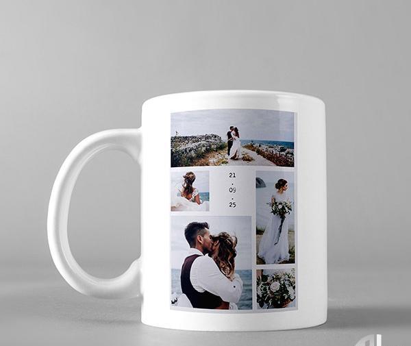 عکس نقاشی فانتزی روی لیوان