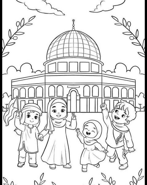 عکس نقاشی فانتزی غزه