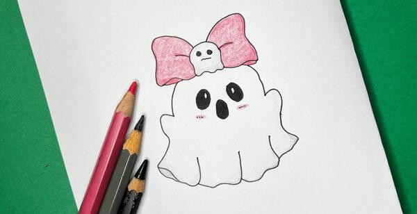 عکس نقاشی فانتزی کیوت ساده و آسان