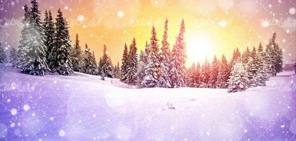عکس نقاشی فانتزی در مورد زمستان