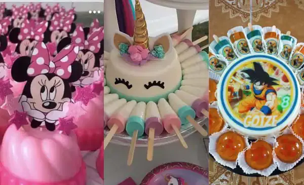 عکس نقاشی ژله فانتزی کودکانه