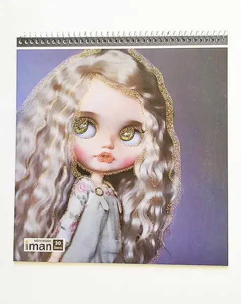 عکس دخترونه نقاشی فانتزی دخترانه عروسکی
