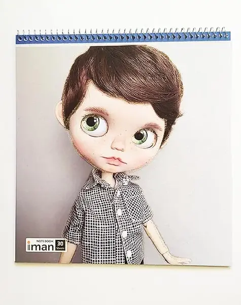 عکس نقاشی چشم فانتزی عروسکی