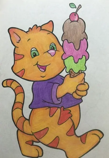 عکس نقاشی فانتزی خوشگل آسان