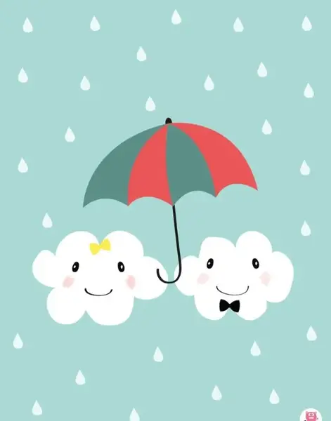 عکس نقاشی فانتزی ابری