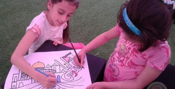 عکس نقاشی ساده مسجد قدس