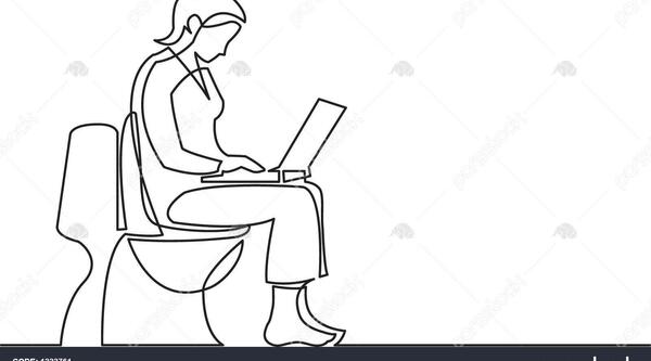 عکس نقاشی ساده از صندلی