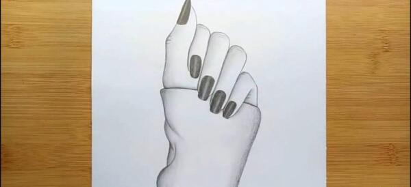 عکس نقاشی ساده و آسان سیاه سفید