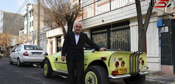 عکس نقاشی ساده ماشین ژیان