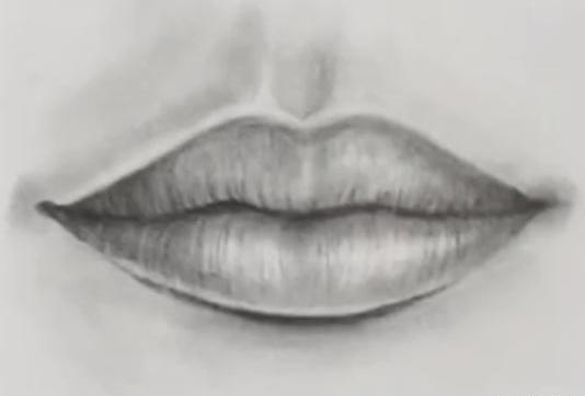 عکس نقاشی لب آسان