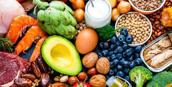 عکس نقاشی ظرف غذای سالم