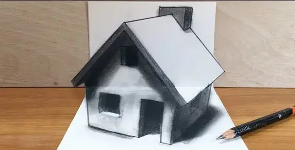 عکس نقاشی سه بعدی سخت