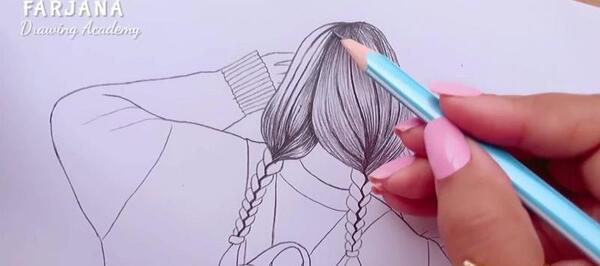 عکس نقاشی ژاکت ساده کودکانه