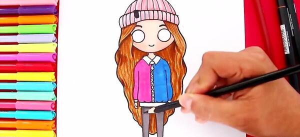 عکس نقاشی ژاکت رنگ شده
