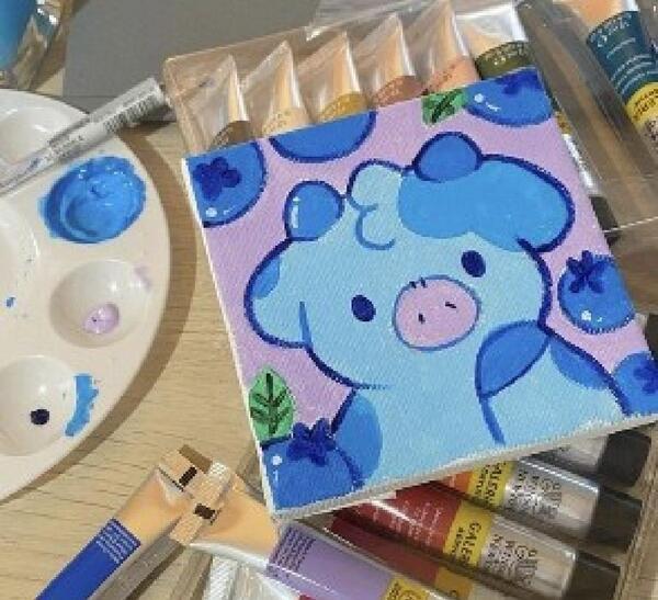 عکس نقاشی ژله کیوت