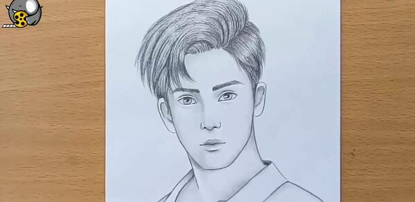 عکس نقاشی روی صورت مردانه