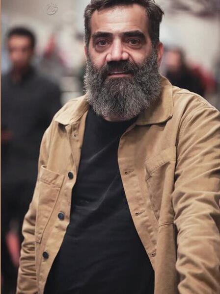 عکس نقاشی صورت مرد برزگر