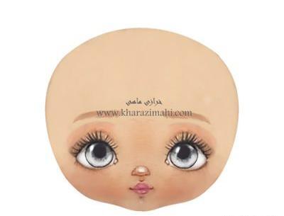 عکس نقاشی روی صورت عروسک